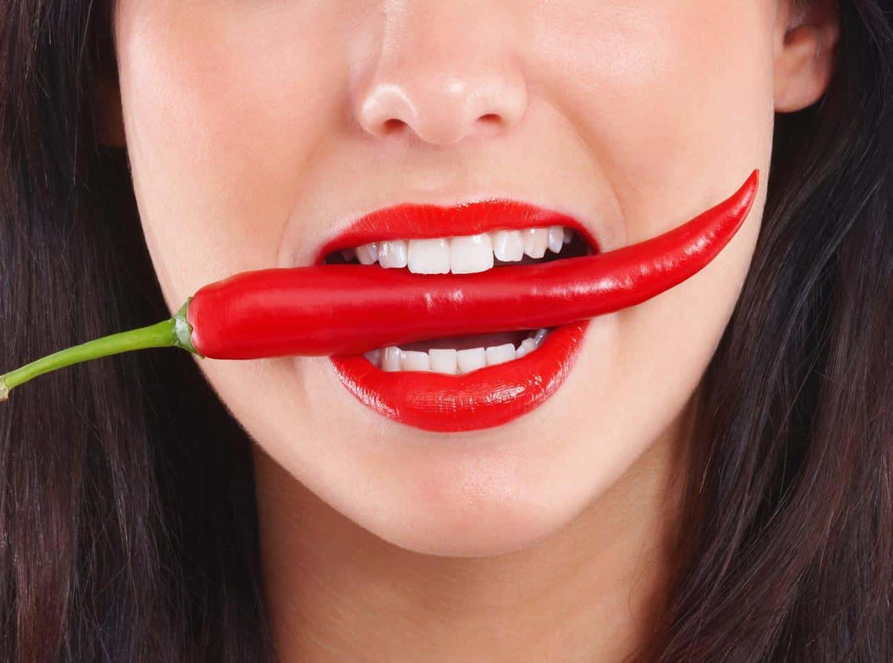 Close-up of a smile with immediate whitening results after treatment Walsall
